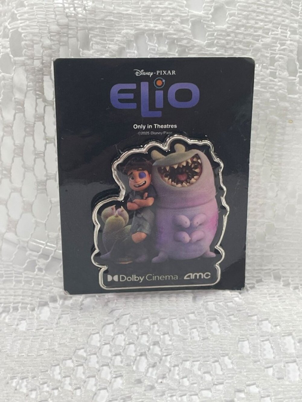 Disney Pixar Elio AMC Dolby Cinema Exclusive Collectible Pin 2025 Release